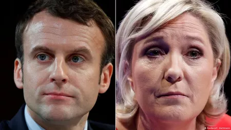 Alegerile din Franța: Macron și Le Pen sunt la egalitate