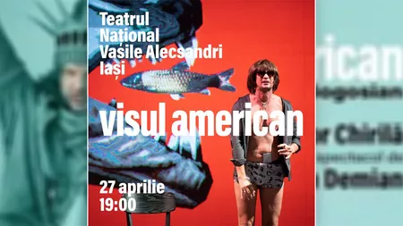 Ieșenii îl pot vedea astăzi pe one-man show-ul lui Tudor Chirilă. Spectacolul ,,Visul American” va fi la Teatrul Național