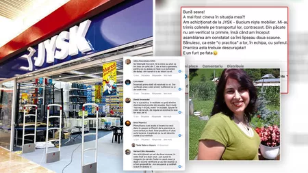 O ieșeancă a fost păcălită de către cei de la ”Jysk”, din Bucium. Angajații, acuzați că ”livrează țepe” în locul mobilierului! Tania Tofan: ”Bănuiesc că este «o practică» a lor”