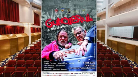 Piesa de teatru „Gunoierul” va avea premiera, la Ateneul Național Iași, pe 1 mai