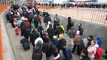 Sute de refugiați ucraineni așteaptă în Mexic ca să intre în SUA: ,,Nu știm ce să facem”