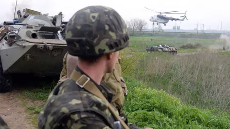 O coloană militară rusă se îndreaptă spre Donbas - Video