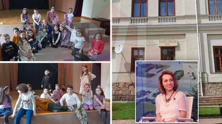Cel mai căutat program de actorie din Iași este coordonat de profesoara Ana Hegyi, la Palatul Copiilor