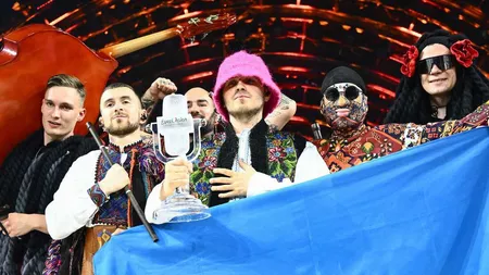 Kalush Orchestra a vândut trofeul Eurovision! Câți bani a câștigat formația din Ucraina și ce face cu ei