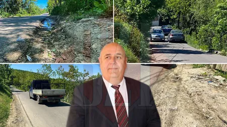Pericol public în Hlincea, comuna Ciurea! Șoferii rup mașinile din cauza firmei Design Proiect. Primarul Cătălin Lupu anunță vremuri mai grele – FOTO