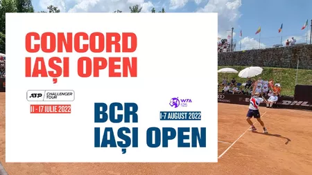 Cea de-a treia ediție ATP Challenger 100 - Concord Iași Open 2022 la Iași! Ce premieră va avea loc anul acesta