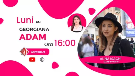 LIVE VIDEO - Totul despre un make-up reușit! Alina Isachi, make-up artist, detaliază pentru BZI LIVE câteva sfaturi în materie de beauty - FOTO