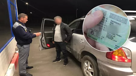 Un tânăr din Republica Moldova, șofer fără acte în regulă! Polițiștii ieșeni l-au prins folosind un permis ucrainean fals!