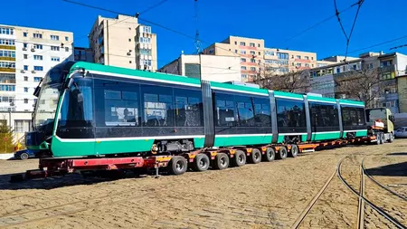 Al șaptelea tramvai Bozankaya ajunge la Iași! Directorul CTP Iași nu știe când acestea vor ieși la stradă