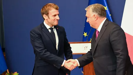 Emmanuel Macron încearcă să îl convingă pe Viktor Orban să accepte noi sancțiuni contra Rusiei