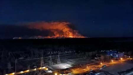 ANM, precizări despre norul de fum din zona Cernobîl