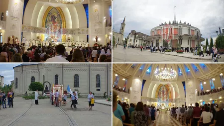 Procesiune catolică la Iași cu ocazia sărbătorii Trupul şi Sângele Domnului