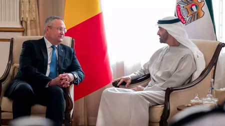 Preşedintele Emiratelor Arabe Unite a discutat cu premierul Nicolae Ciucă despre aprovizionarea cu petrol şi gaze naturale