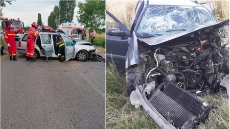 Accident cumplit în Județul Hunedoara. Cinci copii au fost implicați, dintre care unul este în stare gravă