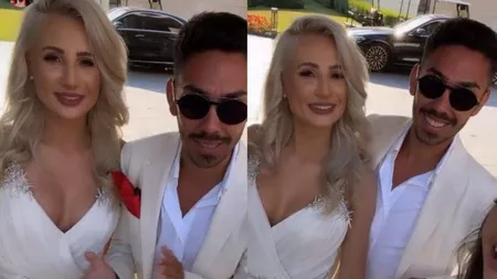 Armin Nicoară și Claudia Puican au făcut nunta în Turcia. Cine sunt nașii
