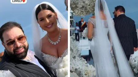 La nuntă, Roxana Dobre a purtat un colier cu diamante. Cât a costat superba bijuterie