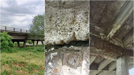 Încă un pod capcană ameninţă viaţa oamenilor din Neamţ. Ce fac autorităţile?
