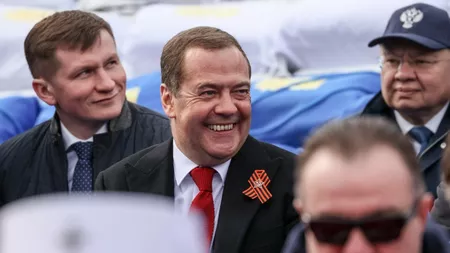 Reacţia lui Medvedev față de vizita celor patru lideri europeni la Kiev: „Fanii europeni ai broaștelor, lebărului și spaghetelor adoră să viziteze Kievul. Fără folos”