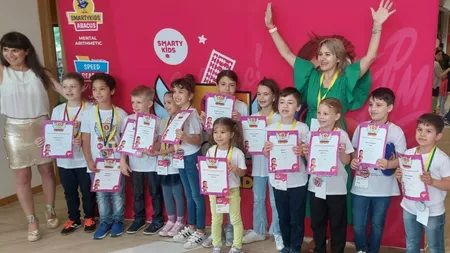 Medalii şi premii pentru elevii români la Olimpiada de Aritmetică Mentală din Bulgaria
