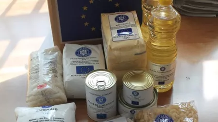 Începe redistribuirea pachetelor cu alimente acordate de Uniunea Europeană pentru ieșeni
