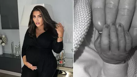 Fetița starului britanic Lauren Goodger a murit la doar două zile după ce a venit pe lume