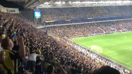 UEFA a deschis o anchetă după scandările pro-Putin ale fanilor echipei Fenerbahce, care a disputat un meci cu Dinamo Kiev