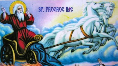 Obiceiuri, tradiții și superstiții în ziua de Sfântul Ilie, cel care aduce ploaia și umblă pe cer într-un car de foc