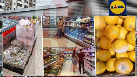 Imagini de groază la magazinul Lidl Tătărași! Mizeria de nedescris a fost depistată de comisarii ANPC care au închis punctul de lucru – FOTO/VIDEO