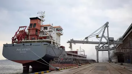 ​Trei noi nave cu cereale vor pleca vineri din Ucraina