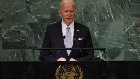 Joe Biden răspunde după amenințarea lui Vladimir Putin: „Nu poți ocupa cu forța teritoriul unei națiuni” - LIVE VIDEO