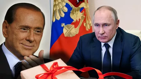 Berlusconi a dezvăluit ce cadou a primit de la Putin de ziua lui: 