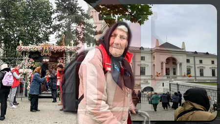 Are 91 de ani și a venit de la 200 de kilometri ca să-și petreacă ziua numelui  alături de Sfânta Parascheva. Două nopți a dormit în Mitropolie