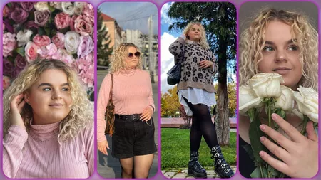 Ea este Adina Maria Dimitriu și a reușit să treacă peste complexe datorită TikTok-ului: „Stima mea de sine era sub pământ!” – GALERIE FOTO