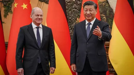 Olaf Scholz a ajuns în Republica Populară Chineză. Vizita ar putea înlătura neîncrederea venită din partea Occidentului