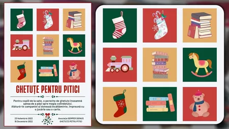 „Ghetuțe pentru pitici”, campanie de Crăciun, inițiată de trei studente de la Universitatea „Alexandru Ioan Cuza” din Iași