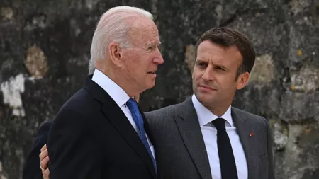 Macron merge la Washington cu o cerere clară la Biden: Speră să obţină scutiri pentru industriaşii europeni penalizaţi