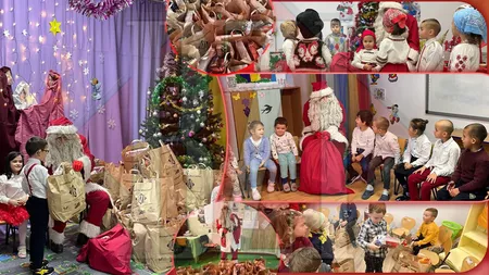 Campania „Prietenii lui Moș Crăciun” a adus un strop de bucurie în viețile copiilor din comuna Vlădeni! Pe chipurile prichindeilor au apărut zâmbete și speranțe: „Este cea mai fericită zi din viața mea!” – FOTO/VIDEO