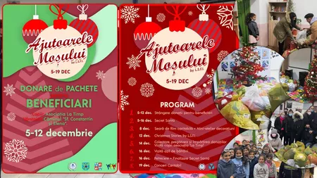 Evenimentul caritabil „Ajutoarele Moșului”, organizat de o asociație studențească din Iași! De Crăciun, donatorii pot aduce un zâmbet copiilor – GALERIE FOTO