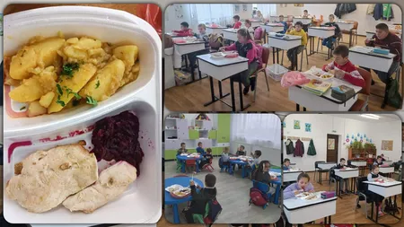 Programul „Masă caldă”, în unitățile de învățământ ieșene. Directorul Școlii Gimnaziale Ciortești: „Există posibilitatea ca pentru o parte dintre copii să fie singura mâncare consistentă!”