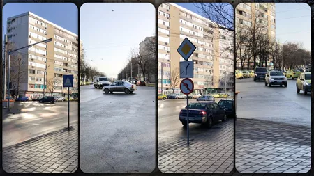 Un indicator dintr-o intersecție intens circulată din Iași nu este băgat în seamă! Șoferii încalcă regulile fără nicio grijă!– GALERIE FOTO/VIDEO