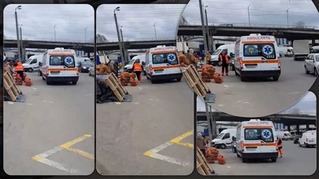 Misiune „specială” cu ambulanța la Iași: Saci de cartofi în loc de pacienți pe targă (EXCLUSIV) – VIDEO