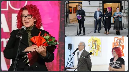 O femeie a ajuns în fruntea Uniunii Artiștilor Plastici din Iași! Tatăl ei a fost un pictor celebru - FOTO