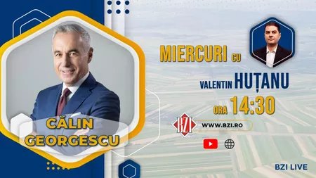 LIVE VIDEO - Călin Georgescu, într-o nouă ediţie specială BZI LIVE