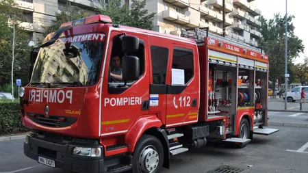Incendiu de vegetație uscată în județul Iași. Pompierii intervin la fața locului