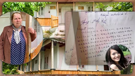 Poveste de film! O chinezoaică ajunsă într-o comună din Iași a lăsat un mesaj într-o casă veche, ce a pus pe gânduri un sat întreg: „De plăcut, sigur i-a plăcut, dar nu înțelegem ce a scris acolo” (EXCLUSIV) - FOTO