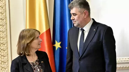 Ambasadorul SUA în România, Kathleen Kavalec îl felicită pe Marcel Ciolacu după învestirea în funcţie