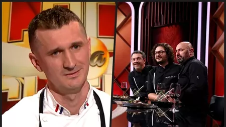 Reacție neașteptată a lui Laurențiu Neamțu în finala de la “Chefi la Cuțite”. Totul din cauza lui Stelian Nistor