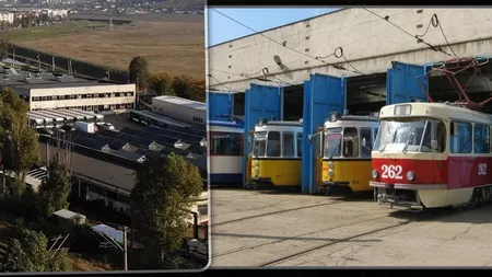 A început demolarea depoului din Dacia. Angajații și tramvaiele vor fi mutați