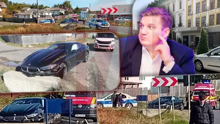 Dragoș Cioncu, omul de afaceri ce administrează Hotelul Astoria din Iași, și-a distrus BMW-ul de peste 100.000 de euro la Ciurea. Era băut când a intrat într-un cap de pod - EXCLUSIV/FOTO/VIDEO
