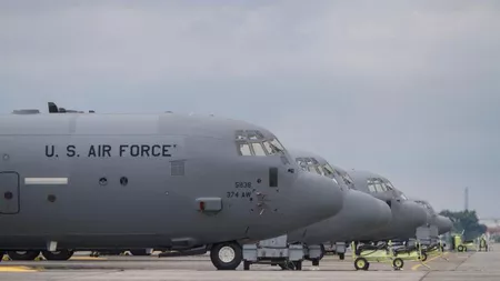 Un avion militar american s-a prăbușit deasupra estului Mării Mediterane